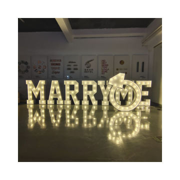 Marquee Light Letters LED Bulb Sign led lights 4FT marquee numbers bulb sign